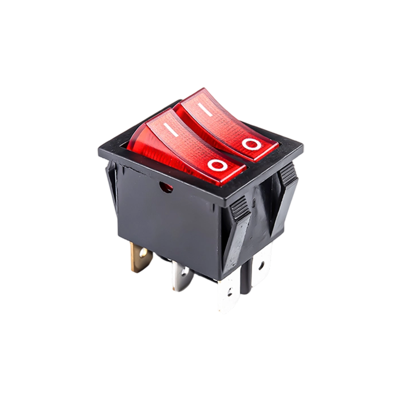 R11-12 Dual-Pole Toggle Rocker Switch